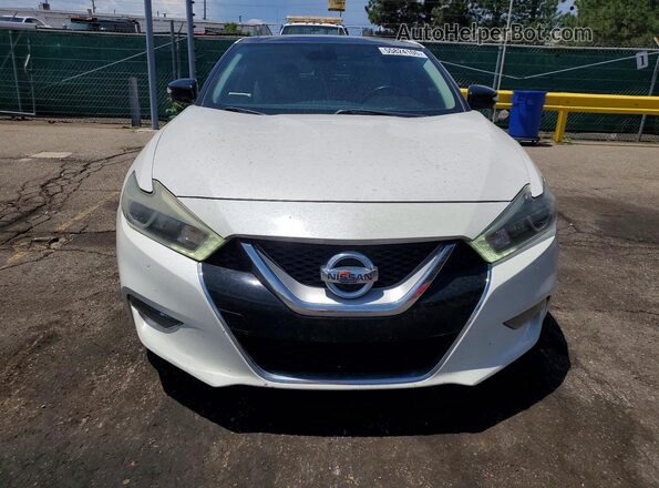 1N4AA6AP2GC416226 2016 NISSAN MAXIMA White წინა ხედი