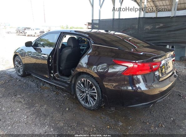 1N4AA6AP2GC425332 2016 NISSAN MAXIMA Burgundy Задня ліва чверть
