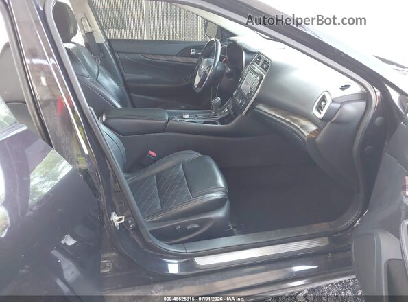 1N4AA6AP2GC425332 2016 NISSAN MAXIMA Burgundy Вид салону спереду