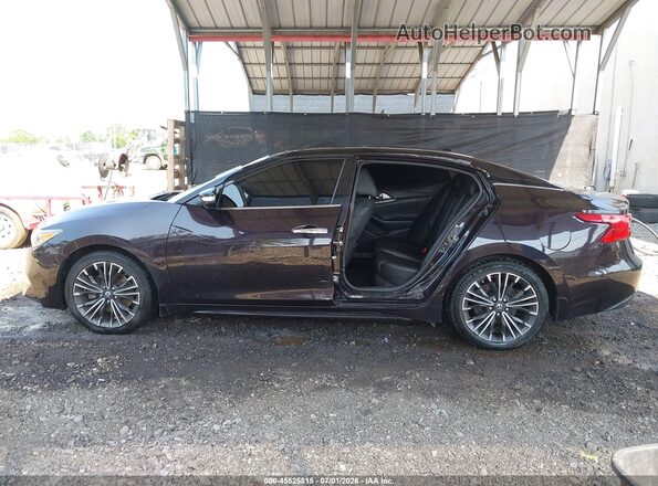 1N4AA6AP2GC425332 2016 NISSAN MAXIMA Burgundy Панорамний вид салону 360°