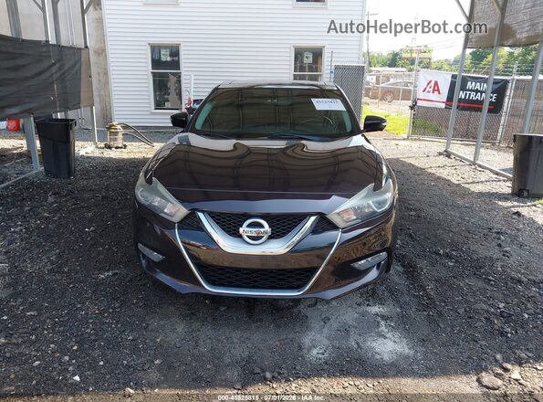 1N4AA6AP2GC425332 2016 NISSAN MAXIMA Burgundy Вид щитка приладів