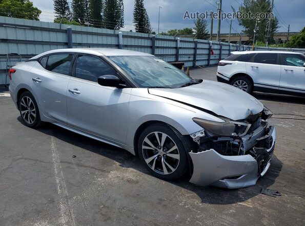 1N4AA6AP2GC429722 2016 NISSAN MAXIMA Silver Front right