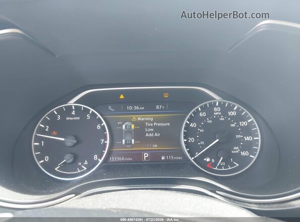 1N4AA6AP2GC448691 2016 NISSAN MAXIMA White Vista de los asientos traseros