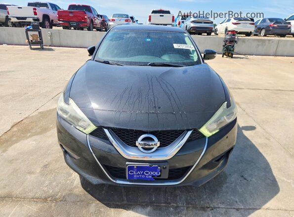 1N4AA6AP2HC365909 2017 NISSAN MAXIMA Black Вид спереду