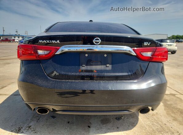1N4AA6AP2HC365909 2017 NISSAN MAXIMA Black Вид ззаду