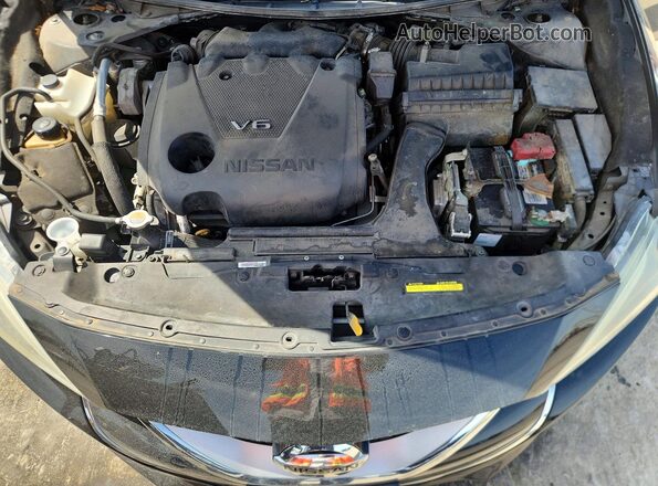 1N4AA6AP2HC365909 2017 NISSAN MAXIMA Black Вид задньої частини салону