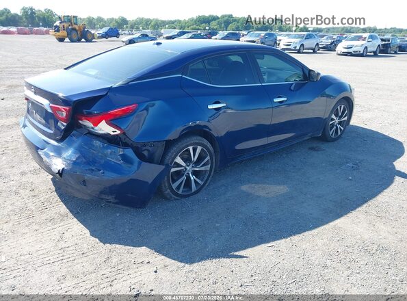 1N4AA6AP2HC372391 2017 NISSAN MAXIMA Blue Հետևի աջ