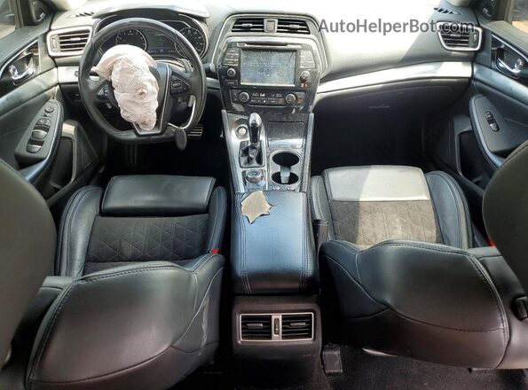 1N4AA6AP2HC382516 2017 NISSAN MAXIMA Черный Вид панели приборов