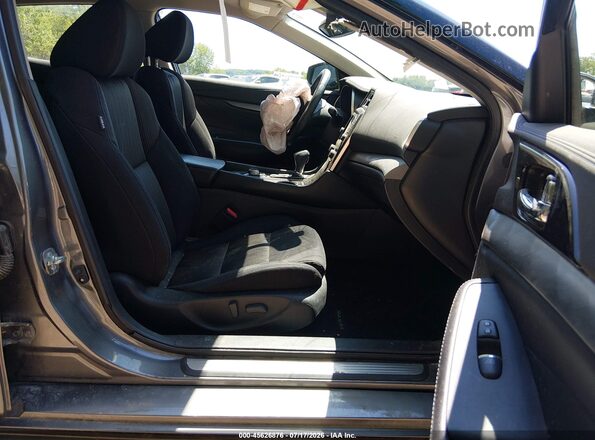 1N4AA6AP2HC389806 2017 NISSAN MAXIMA Серый Вид салона спереди