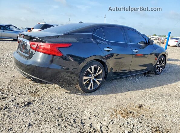 1N4AA6AP2HC392589 2017 NISSAN MAXIMA Black Задня права чверть