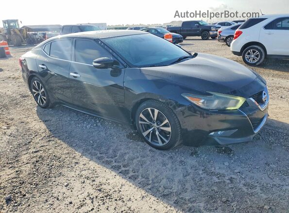1N4AA6AP2HC392589 2017 NISSAN MAXIMA Black Передня права чверть