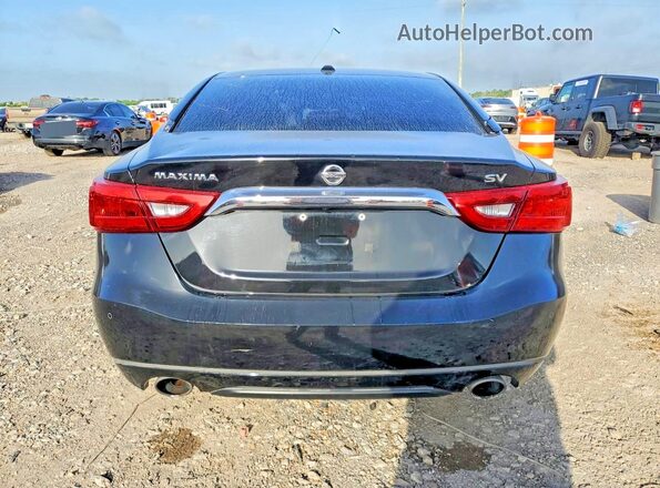 1N4AA6AP2HC392589 2017 NISSAN MAXIMA Black Вид ззаду