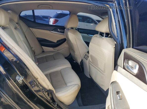 1N4AA6AP2HC392589 2017 NISSAN MAXIMA Black Вид задніх сидінь