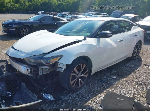 1N4AA6AP2HC392799 2017 NISSAN MAXIMA White Vista tres cuartos delantera izquierda