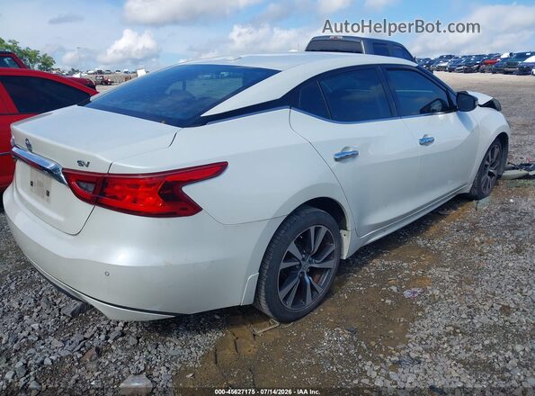 1N4AA6AP2HC392799 2017 NISSAN MAXIMA White Trasero derecho