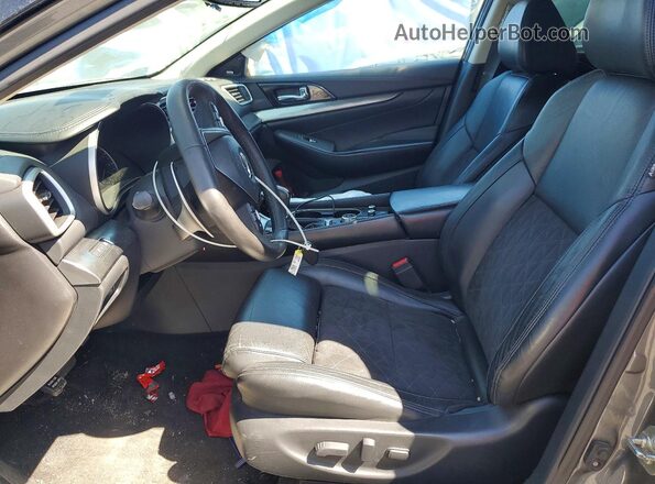 1N4AA6AP2HC411237 2017 NISSAN MAXIMA Gray წინა სალონის ხედი