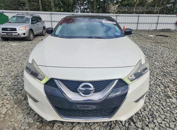 1N4AA6AP2HC414574 2017 NISSAN MAXIMA White Widok z przodu