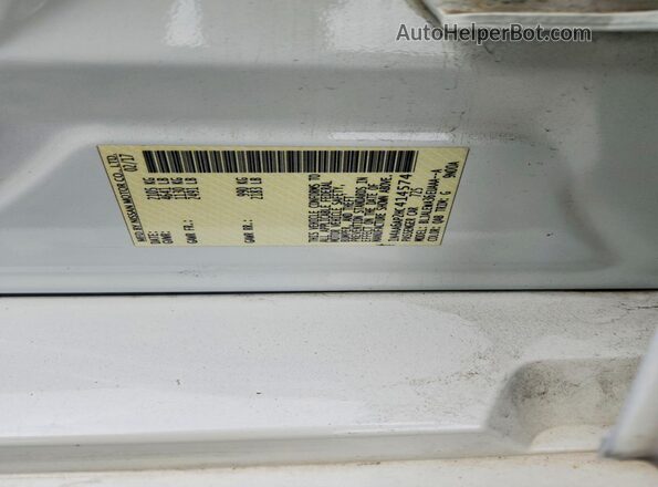 1N4AA6AP2HC414574 2017 NISSAN MAXIMA White Widok komory silnika