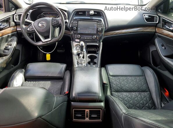 1N4AA6AP2HC425722 2017 NISSAN MAXIMA Silver წინა პანელის ხედი