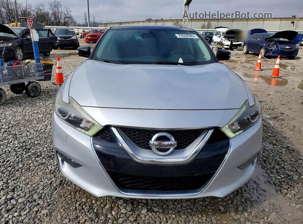 1N4AA6AP2HC425722 2017 NISSAN MAXIMA Silver წინა ხედი