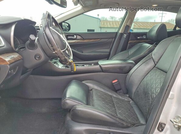 1N4AA6AP2HC425722 2017 NISSAN MAXIMA Silver წინა სალონის ხედი