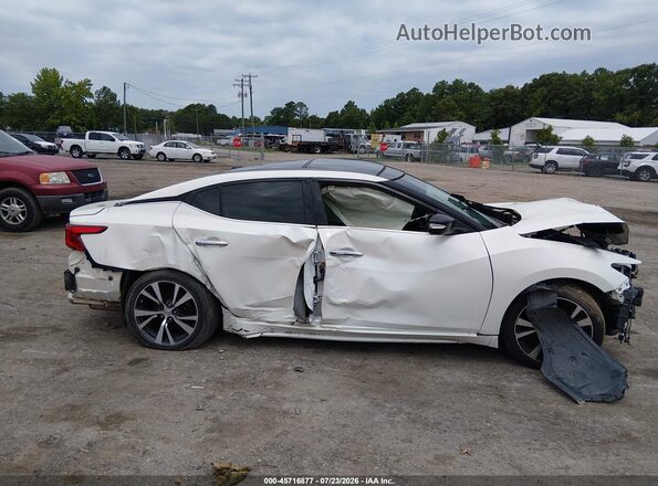 1N4AA6AP2HC426532 2017 NISSAN MAXIMA White Вид щитка приладів