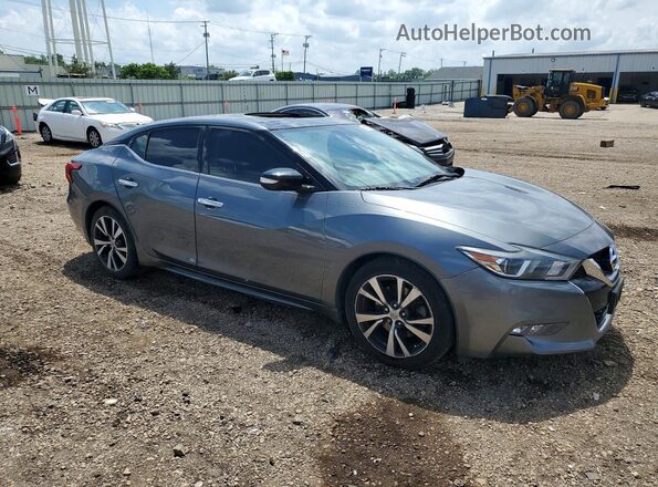 1N4AA6AP2HC440964 2017 NISSAN MAXIMA Gray Przód prawy