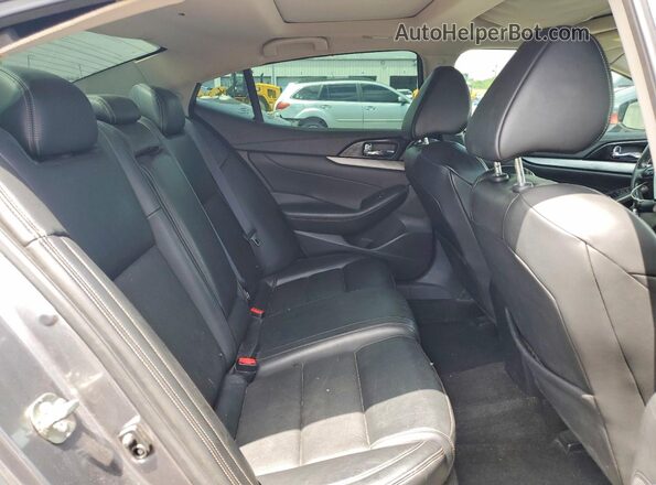 1N4AA6AP2HC440964 2017 NISSAN MAXIMA Gray Widok tylnych siedzeń
