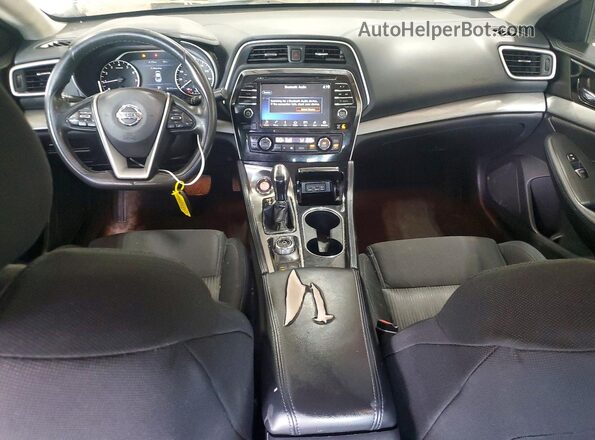 1N4AA6AP2HC445016 2017 NISSAN MAXIMA White Առջևի վահանակի տեսք