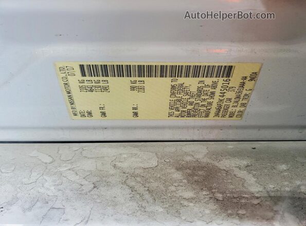 1N4AA6AP2HC445016 2017 NISSAN MAXIMA White Շարժիչի բաժամունքի տեսք