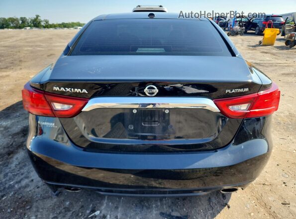 1N4AA6AP2HC448384 2017 NISSAN MAXIMA Black Հետևի տեսք