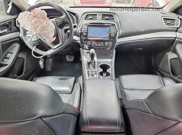 1N4AA6AP2JC363728 2018 NISSAN MAXIMA Silver Dashboard view