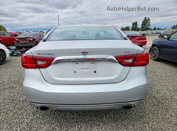 1N4AA6AP2JC363728 2018 NISSAN MAXIMA Silver Rear view