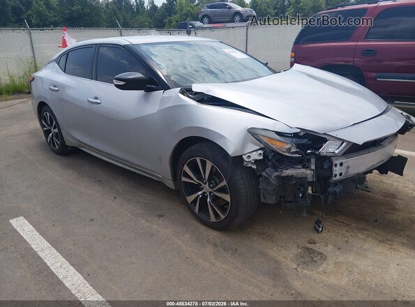 1N4AA6AP2JC369898 2018 NISSAN MAXIMA Silver Դիմացի տեսք