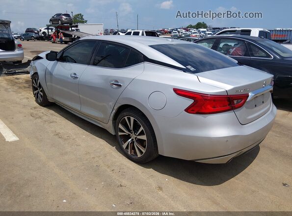 1N4AA6AP2JC369898 2018 NISSAN MAXIMA Silver Հետևի ձախ