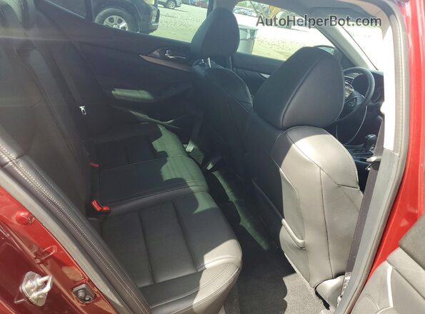 1N4AA6AP2JC383557 2018 NISSAN MAXIMA Maroon Rear seats view