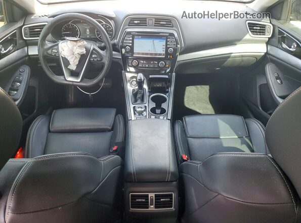 1N4AA6AP2JC383557 2018 NISSAN MAXIMA Maroon Dashboard view