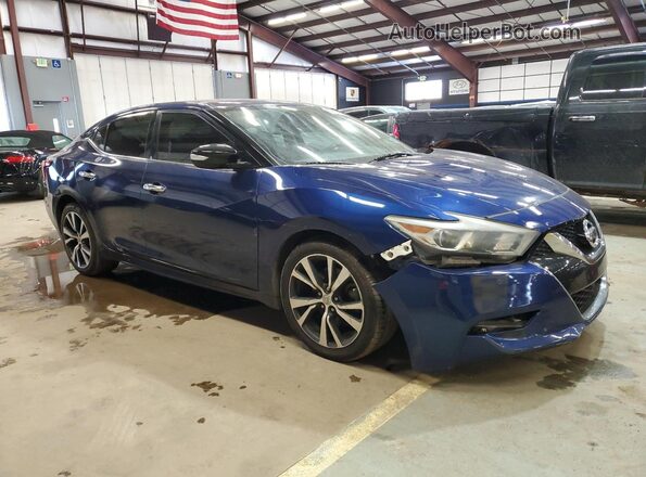 1N4AA6AP2JC388726 2018 NISSAN MAXIMA Blue 