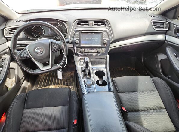 1N4AA6AP2JC396602 2018 NISSAN MAXIMA White Առջևի վահանակի տեսք