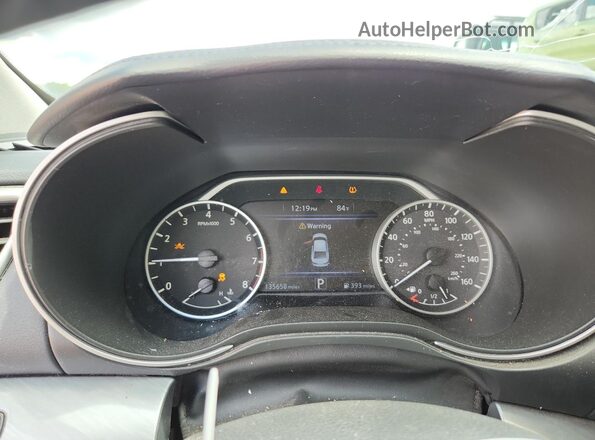 1N4AA6AP2JC396602 2018 NISSAN MAXIMA White Սարքավորումների վահանակի տեսք
