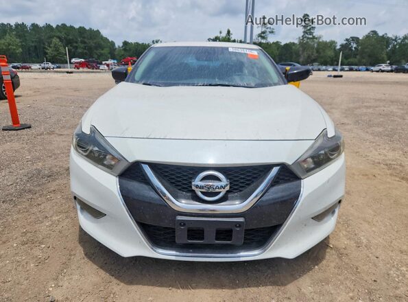 1N4AA6AP2JC404052 2018 NISSAN MAXIMA White Դիմացի տեսք