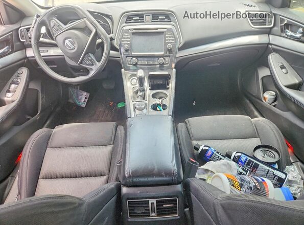 1N4AA6AP2JC404052 2018 NISSAN MAXIMA White Առջևի վահանակի տեսք