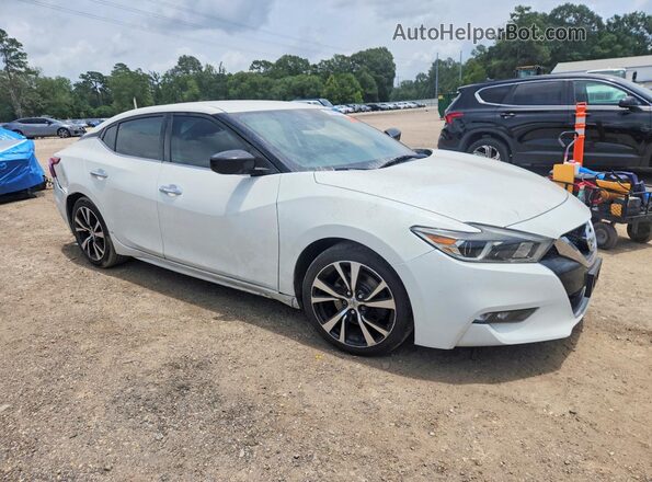 1N4AA6AP2JC404052 2018 NISSAN MAXIMA White Առջևի աջ