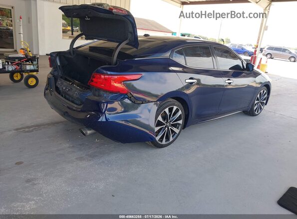 1N4AA6AP3GC389697 2016 NISSAN MAXIMA Blue Հետևի աջ