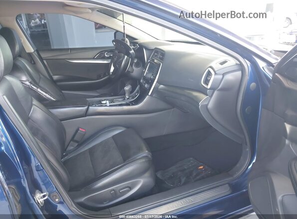 1N4AA6AP3GC389697 2016 NISSAN MAXIMA Blue Սալոնի դիմացի տեսք