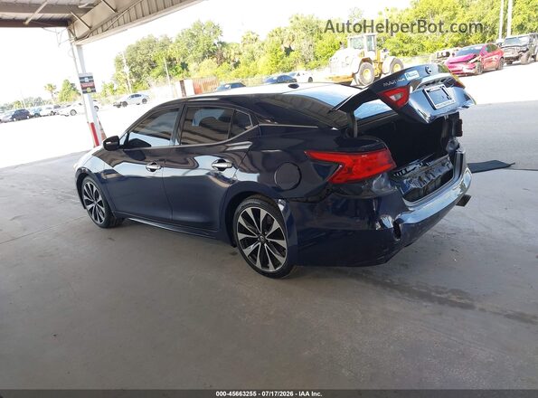 1N4AA6AP3GC389697 2016 NISSAN MAXIMA Blue Հետևի ձախ