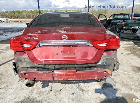 1N4AA6AP3GC401329 2016 NISSAN MAXIMA Red Rear view