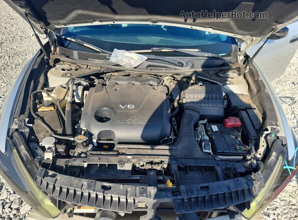1N4AA6AP3GC405767 2016 NISSAN MAXIMA Серебряный Вид задней части салона