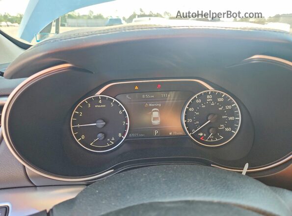 1N4AA6AP3GC405767 2016 NISSAN MAXIMA Серебряный Вид щитка приборов