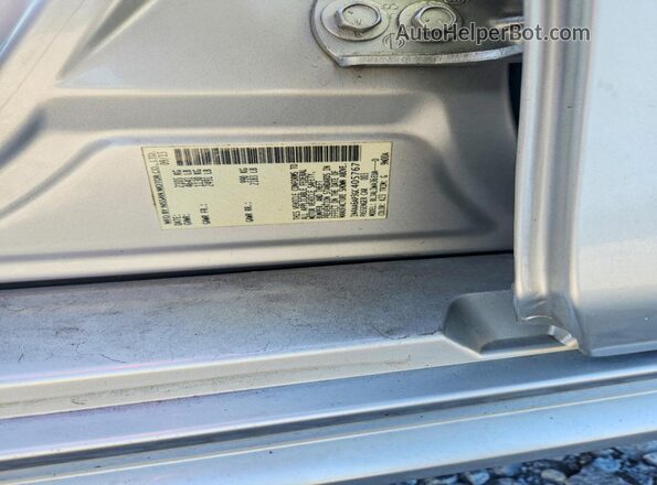 1N4AA6AP3GC405767 2016 NISSAN MAXIMA Серебряный Вид наклейки с VIN-кодом